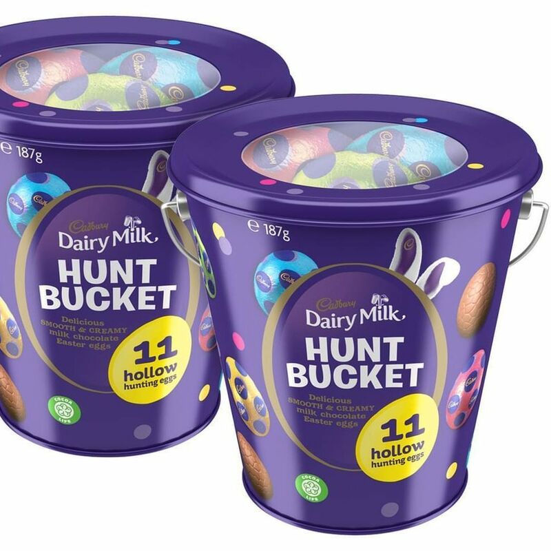 Cadbury Chocolate Hunt Bucket